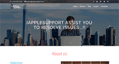 Desktop Screenshot of iapplesupport.com